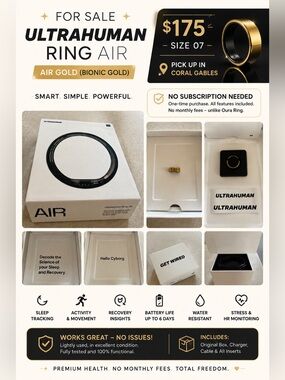 Ring Air - Air Gold Smart Ring (Gold)
